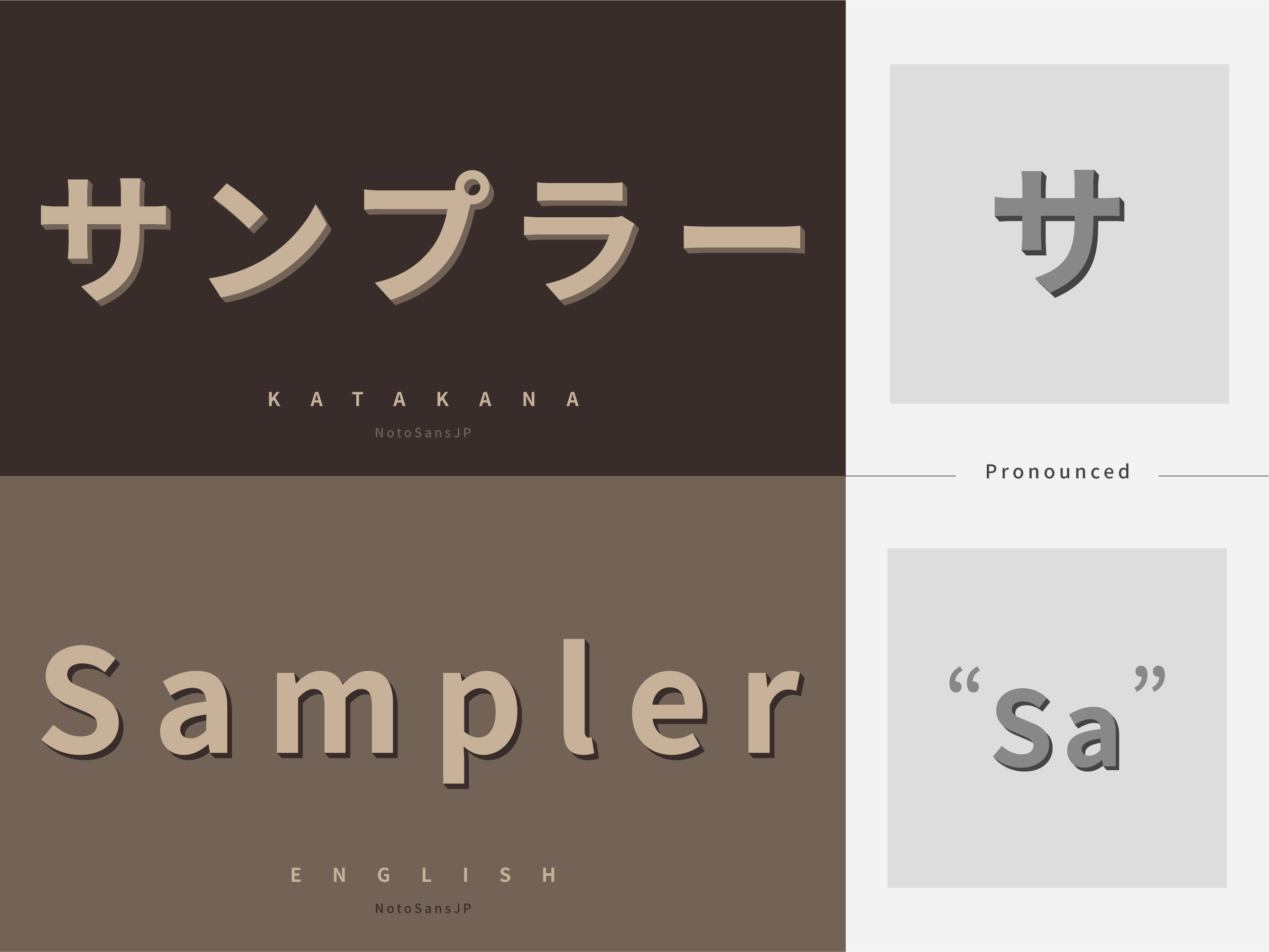Sa Sampler Design Specimen Image
